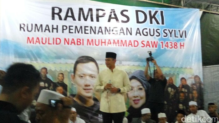 Agus Yudhoyono Ajak Ulama dan Warga DKI Teladani Kepemimpinan Nabi Muhammad