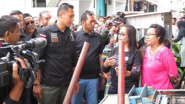 Agus Yudhoyono Gerilya ke Penjaringan, Diminta Sering Turun Setelah Terpilih