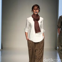 Koleksi Auguste Soesastro yang mengusung tema KROMO di IPMI Trend Show 2017. Senayan City. Jakarta. [Foto: Mohammad Abduh/Wolipop]