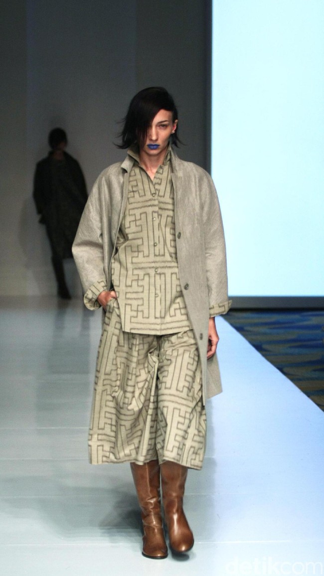 Koleksi Auguste Soesastro yang mengusung tema KROMO di IPMI Trend Show 2017. Senayan City. Jakarta. [Foto: Mohammad Abduh/Wolipop]