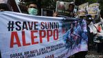 Aksi Solidaritas Sejumlah Massa Untuk Aleppo