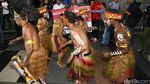 Pemuda Papua Demo Gedung KPK