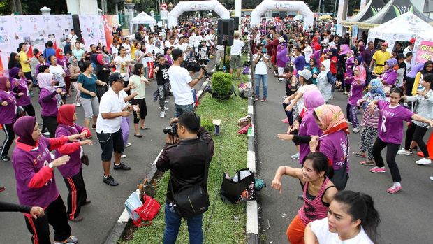 Sosialisasi Asian Games 2018 dalam CFD di Jakarta