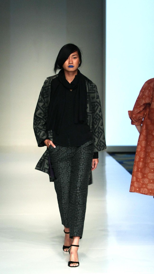 Koleksi Auguste Soesastro yang mengusung tema KROMO di IPMI Trend Show 2017. Senayan City. Jakarta. [Foto: Mohammad Abduh/Wolipop]