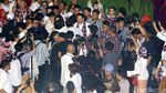 Hadiri Peringatan Hari Ibu, Ahok-Djarot Disambut Pendukung