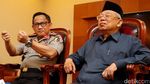 Kapolri dan KH Maruf Amin Bahas Sosialisasi Fatwa MUI