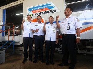 Kereta Ini Melesat Jakarta-Bandung Pakai Bahan Bakar LNG
