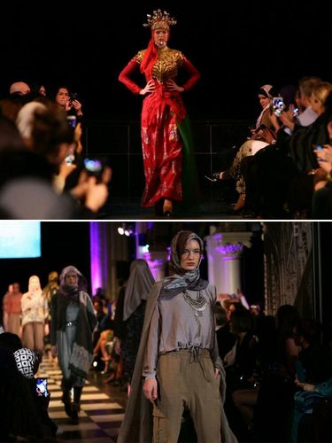 Terry Putri & 3 Desainer Hijab Indonesia Sukses Pamer Karya di Belanda