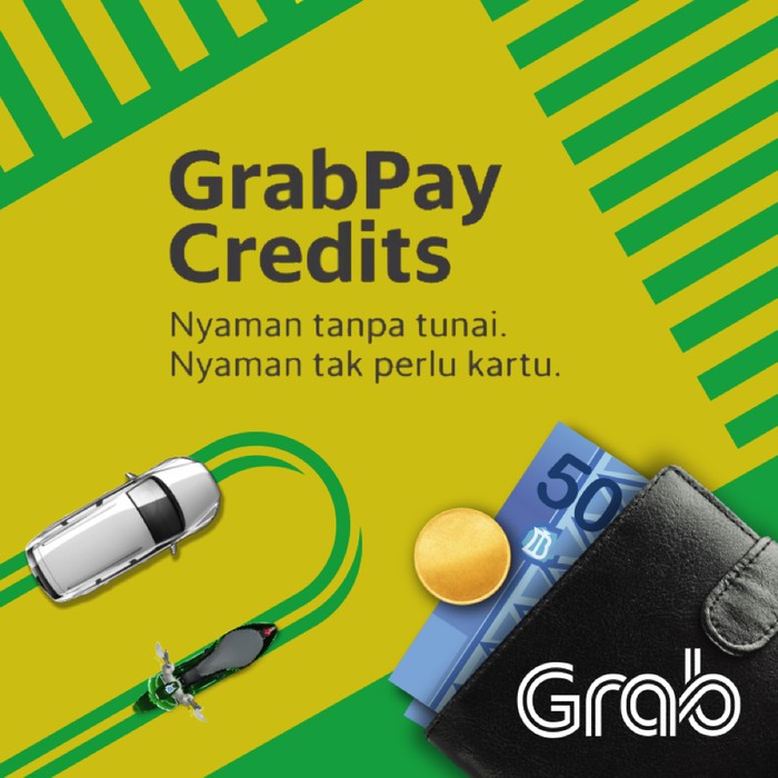 Pakai GrabPay Credits, Diskon 50% GrabBike & GrabCar