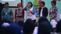Direktur Gizi Kemenkes Dyah Yuniar Setiawati, Dokter Spesialis Kandungan dan Kebidanan Shinta Utami, Deputi Menteri Bidang Tumbuh Kembang Anak KPP-PA Lenny N Rosalin Lenny N Rosalin, Persatuan Ahli Gizi Indonesia Rita Ramayulis, Direktur Pengendalian Penyakit tidak menular Kemenkes Lily S Sulistyowati menjadi pembicara dalam edukasi untuk anak usia sekolah bertajuk Genzi (Generasi Z Indonesia).
