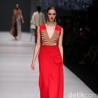 Koleksi Busana Major Minor MAHA di Jakarta Fashion Week 2017. Senayan City. Jakarta. [Foto: Mohammad Abduh/Wolipop]