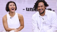 Apa yang membuat pasangan ini sumringah di depan kamera. Pool/Ismail/detikFoto.
