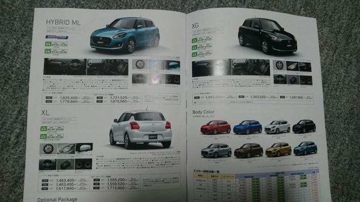 Brosur Suzuki Swift