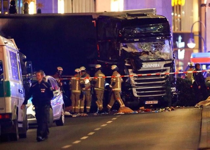 Begini Penampakan Truk yang Terjang Pasar Natal di Berlin