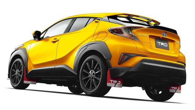 Toyota C-HR Tambah Ganteng Pakai Aksesori TRD