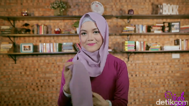 Tutorial Hijab Sifon yang Cocok untuk Bekerja