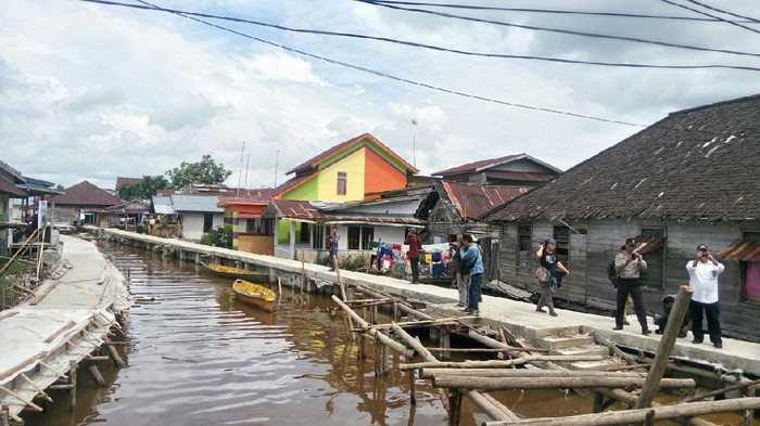 Diam-diam Pemerintah Sulap Kampung Nelayan di Pesisir Pontianak