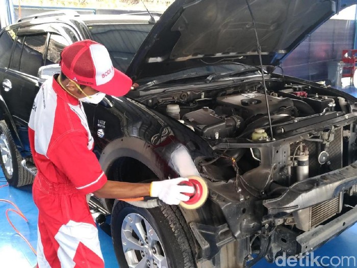 Mitsubishi Targetkan 10 Diler Miliki Fasilitas Bodi dan Cat