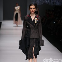 Koleksi Busana Major Minor MAHA di Jakarta Fashion Week 2017. Senayan City. Jakarta. [Foto: Mohammad Abduh/Wolipop]