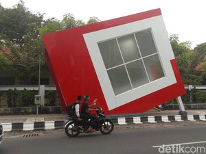 Ini Kubus Miring, Ikon Baru Solo yang Unik dan Sempat Bikin Warga Bingung