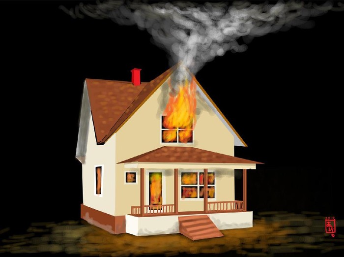 Kebakaran Rumah di Pasar Minggu, 13 Unit Damkar Dikerahkan