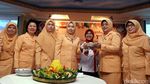 Istri Menpora Hadiri HUT Dharma Wanita Persatuan
