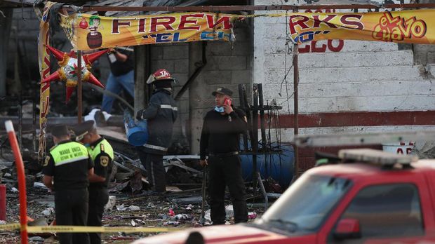 Ini Video Ledakan di Pasar Kembang Api Meksiko yang Tewaskan 29 Orang