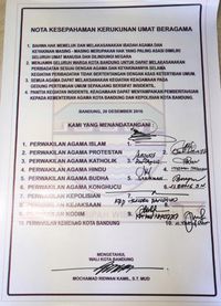 Dihalangi Saat Beribadah Di Bandung Tunjukkan Surat Sakti Ini