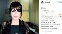 Raisa meminta kita menulis captionnya sendiri, tapi jangan minta telolet juga. (Dok. Instagram/raisa6690)