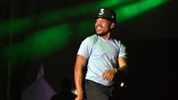Selain itu adapula Chance the Rapper yang jadi sorotan. Kevin Winter/Getty Images/detikFoto.