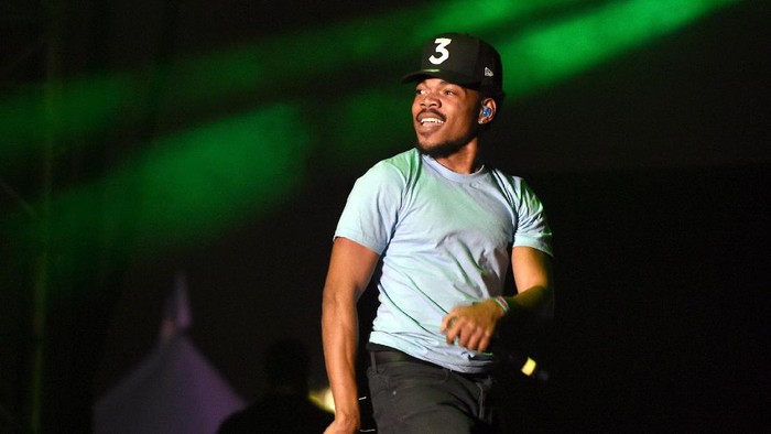 LOS ANGELES, CA - NOVEMBER 12:  Chance The Rapper performs on Camp Stage during day one of Tyler, the Creators 5th Annual Camp Flog Gnaw Carnival at Exposition Park on November 12, 2016 in Los Angeles, California.  (Photo by Kevin Winter/Getty Images)