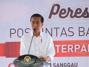 Genjot Ekonomi di Perbatasan, Jokowi Minta Bangun Pasar di Entikong