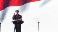 Dalam kesempatan itu Jokowi berharap Hanura bisa menjadi mitra pemerintah dalam pembangunan.