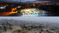 Nama Suriah masih masuk dalam daftar salah satu negara yang dianggap berbahaya untuk tahun 2018. Walau kelompok ISIS sudah terpukul mundur di beberapa titik, traveling ke Suriah sungguh tidak dianjurkan (REUTERS/Omar Sanadiki)