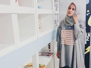 Berhijrah, Ini Cara Ratu Anandita Manfaatkan Baju Lamanya