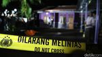 Polisi Olah TKP di Rumah Kontrakan Teroris