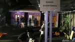 Polisi Olah TKP di Rumah Kontrakan Teroris