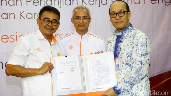 Garuda Indonesia dan Pos Indonesia Jalin Kerja Sama