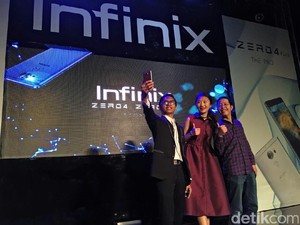 Infinix Rilis Zero 4 & Zero 4 Plus, Usung Prosesor 10 Core!