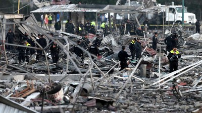 Pasar Kembang Api di Meksiko Meledak