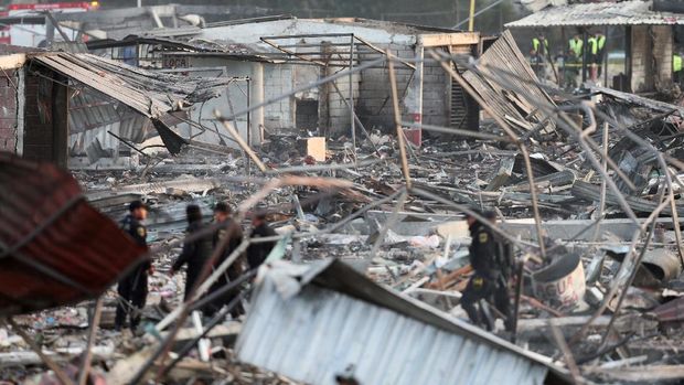 Ini Video Ledakan di Pasar Kembang Api Meksiko yang Tewaskan 29 Orang