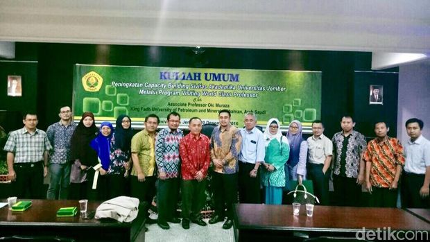 Kemenristek Dikti Kirim Ilmuwan Kelas Dunia ke Universitas Jember