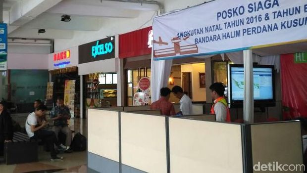 H-4 Natal, 10.918 Orang Keluar Jakarta via Bandara Halim 