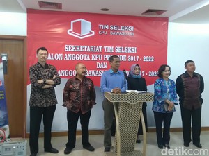Tim Seleksi KPU dan Bawaslu Umumkan Hasil Seleksi Anggota Tahap II
