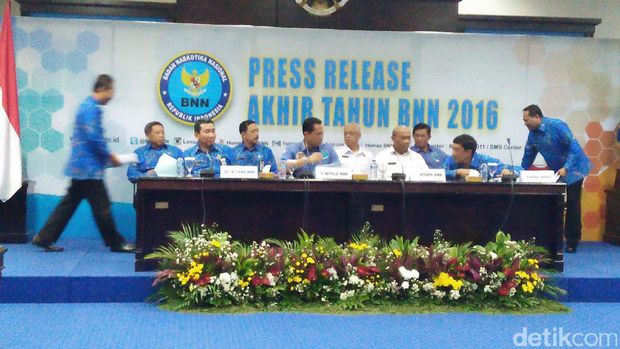 Tahun 2016, BNN Tangkap 1.238 Pengedar dan Sita 6,2 Ton Ganja 