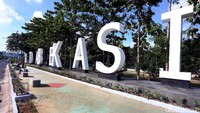 Ini penampakan pedestrian di Jalan Ahmad Yani, Kota Bekasi, pada Kamis (22/12/2016).