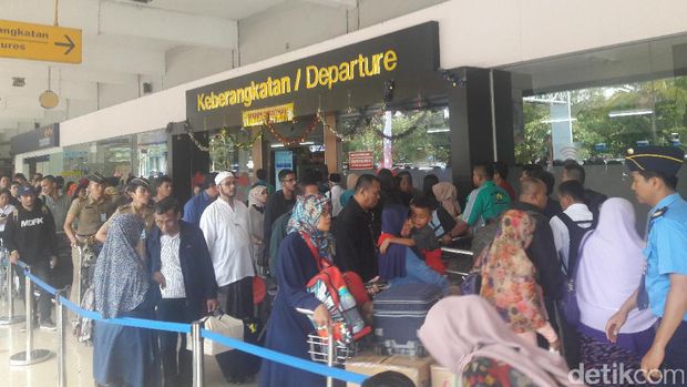 H-4 Natal, 10.918 Orang Keluar Jakarta via Bandara Halim 