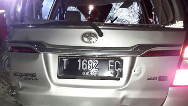 Ada Kecelakaan Mobil di Tol Priok, 1 Orang Dilarikan ke RS