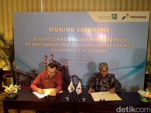 Saudi Aramco Masih Berminat Garap Proyek Kilang Dumai dan Balongan