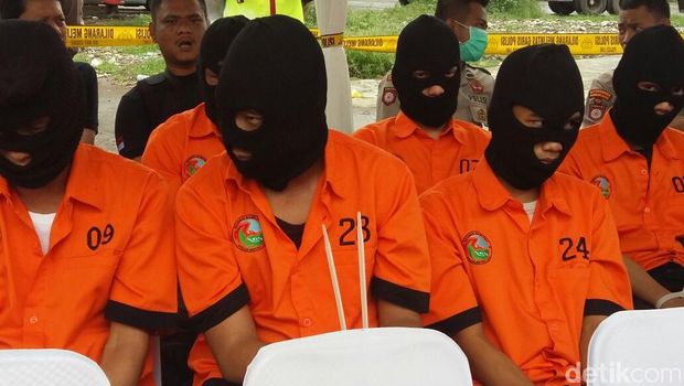 Tersangka kasus narkoba